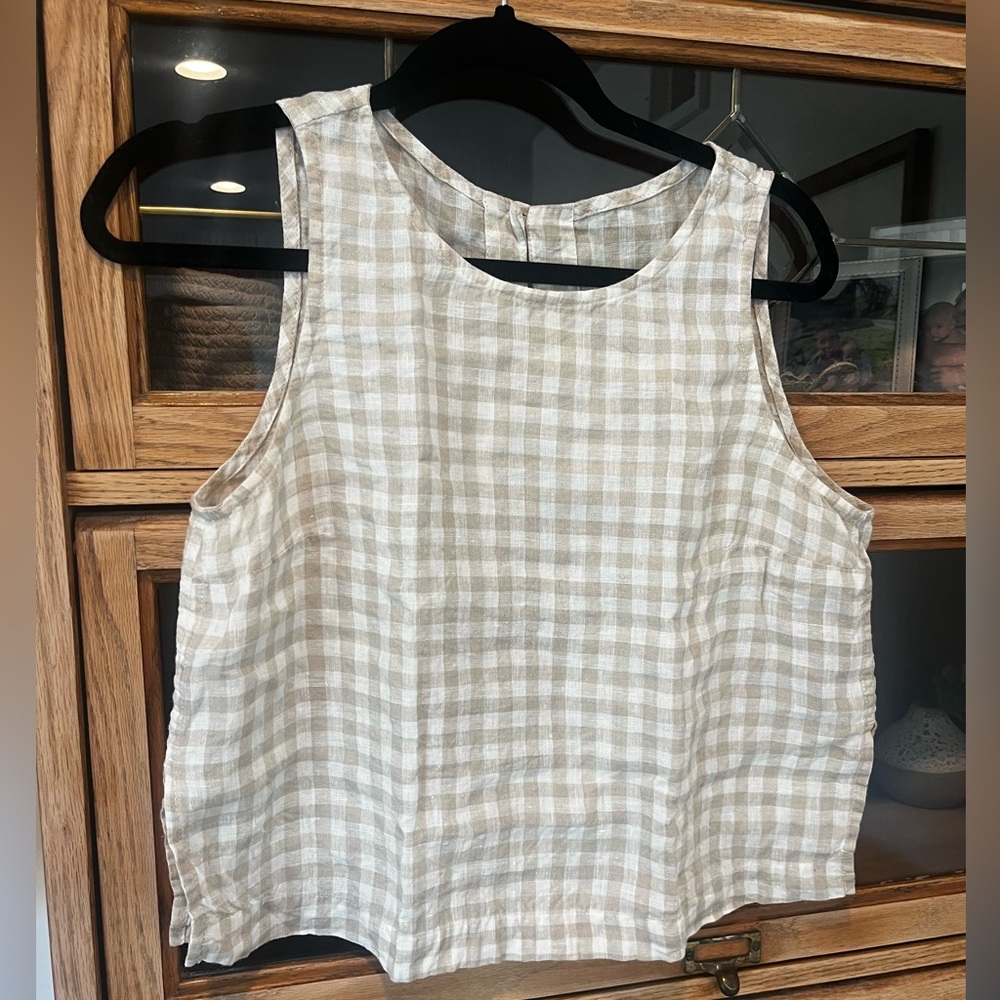NotPerfectLinen Bay top size M